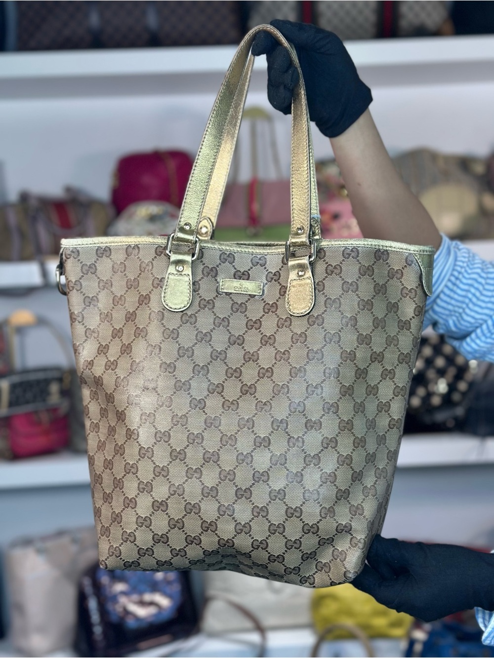Gucci Crystal Tote